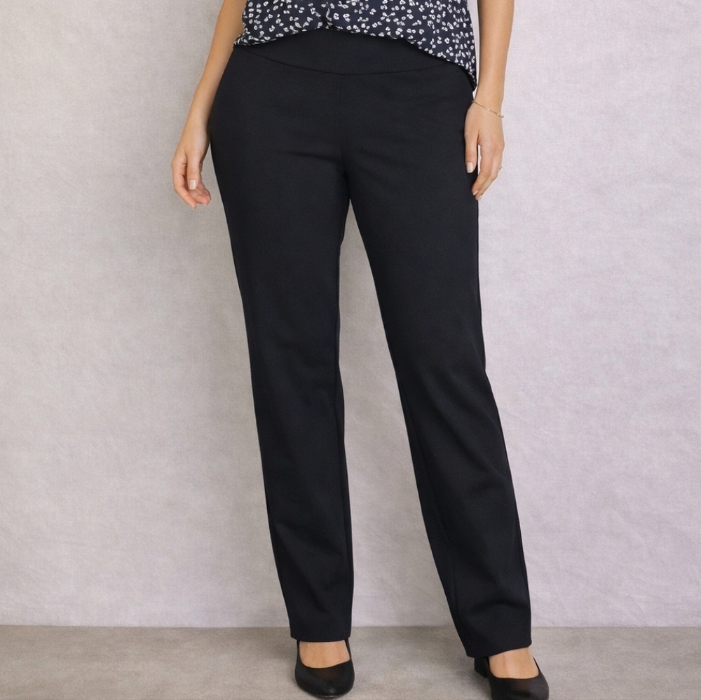 Crown & Ivy Classic Black Women's Pants